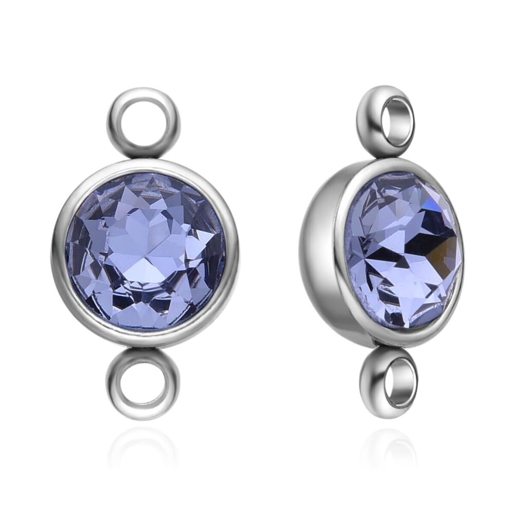 1364 20pcs Adabele Grade A Surgical Stainless Steel June Alexandrite 6mm
